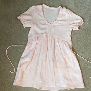 Peach dress